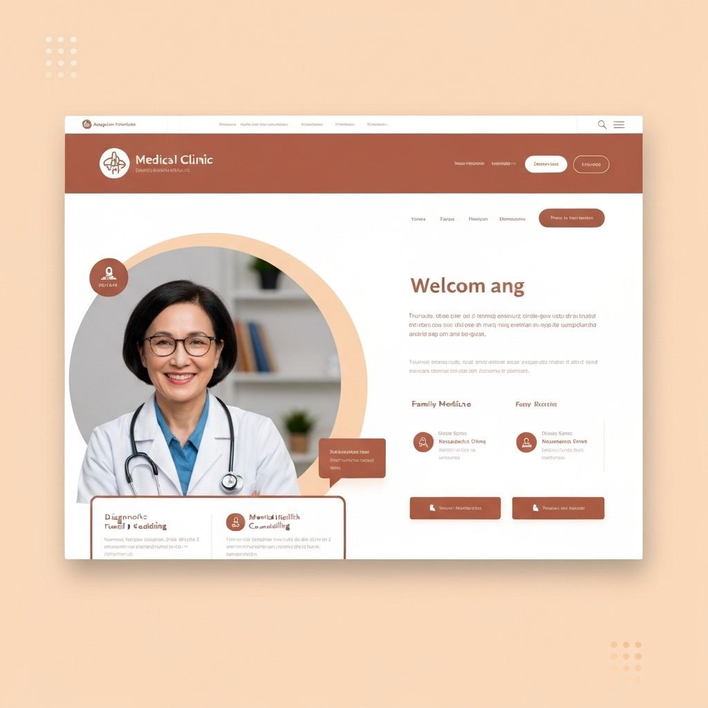 Лендинг медицинской клиники