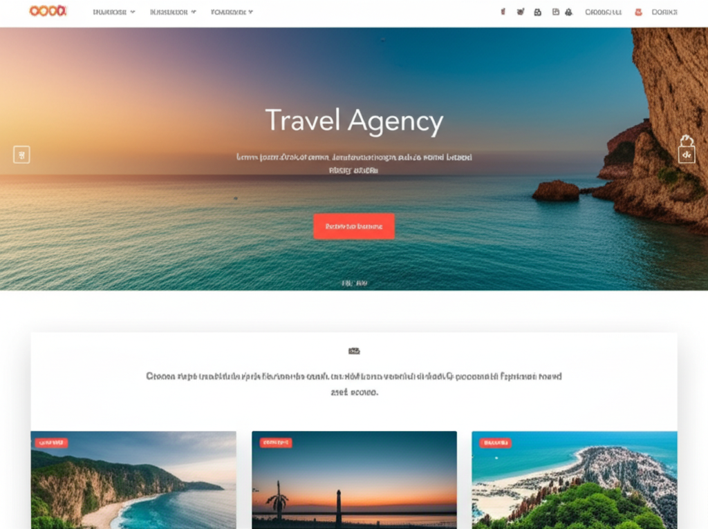 Сайт туристического агентства